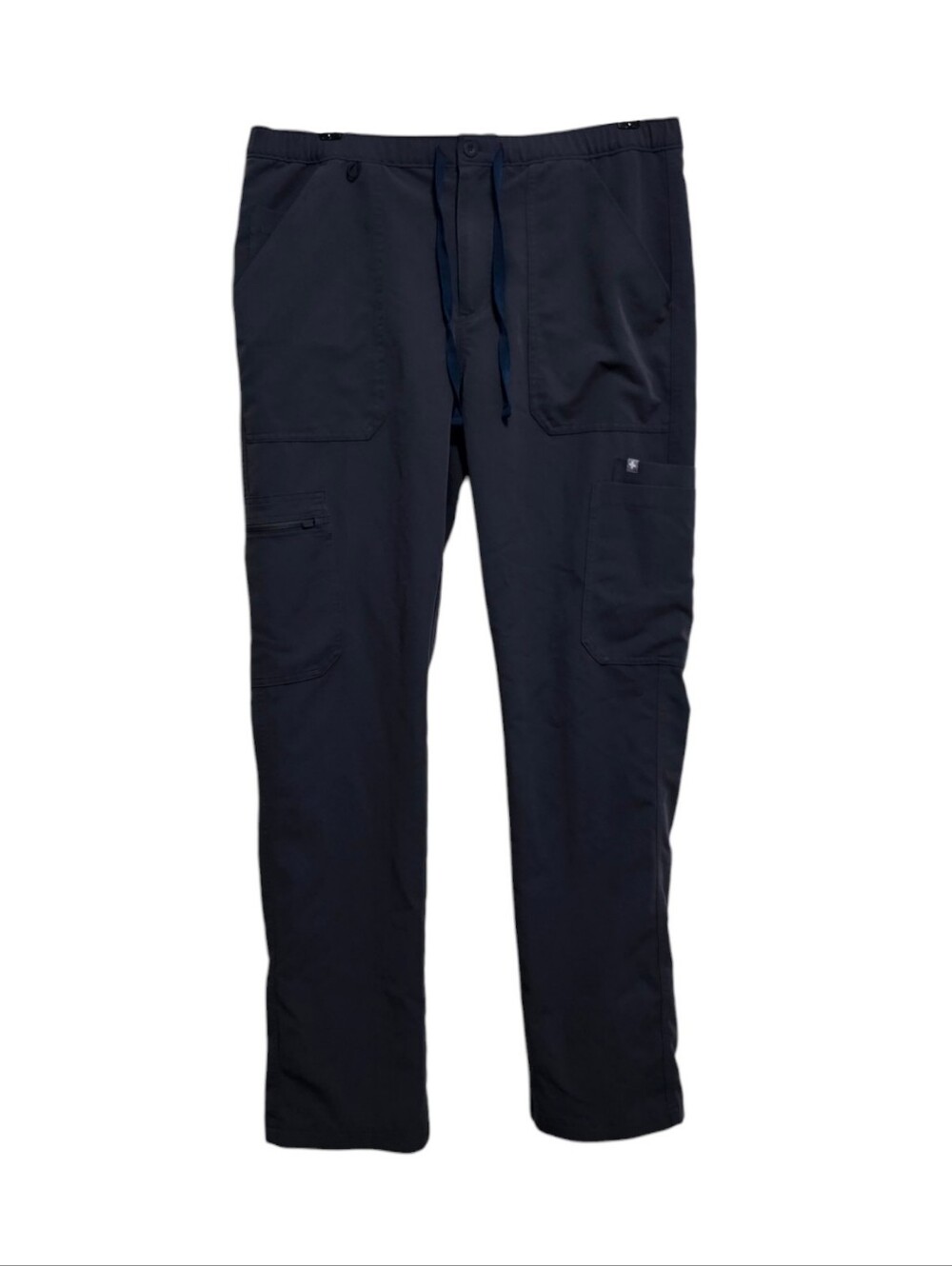 Figs Cairo Straight-Leg Scrub Pants in Charcoal Size Large
